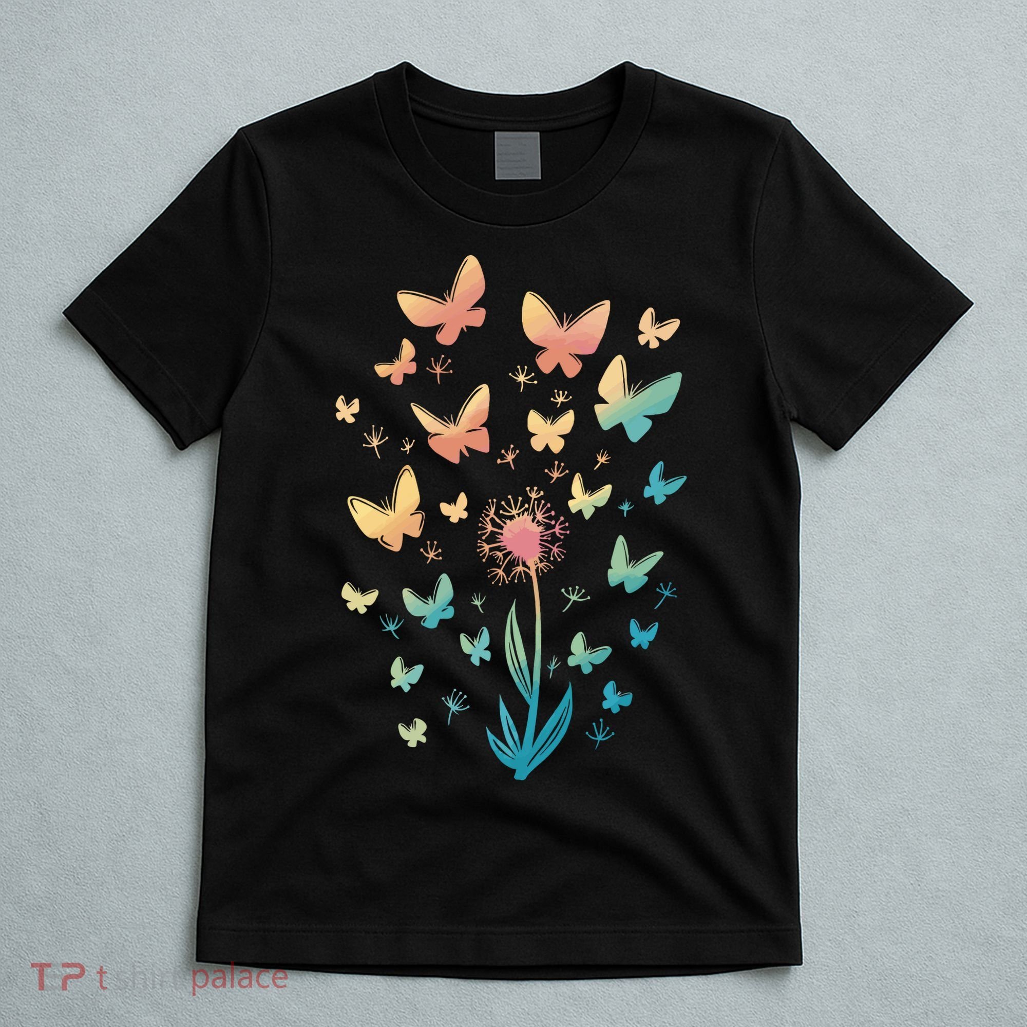Dandelion Butterfly T-Shirt