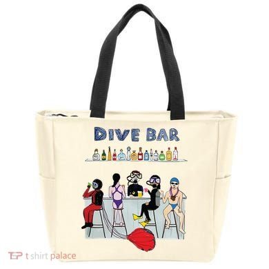 Dive Bar Tote Bag