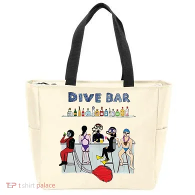 Dive Bar Tote Bag