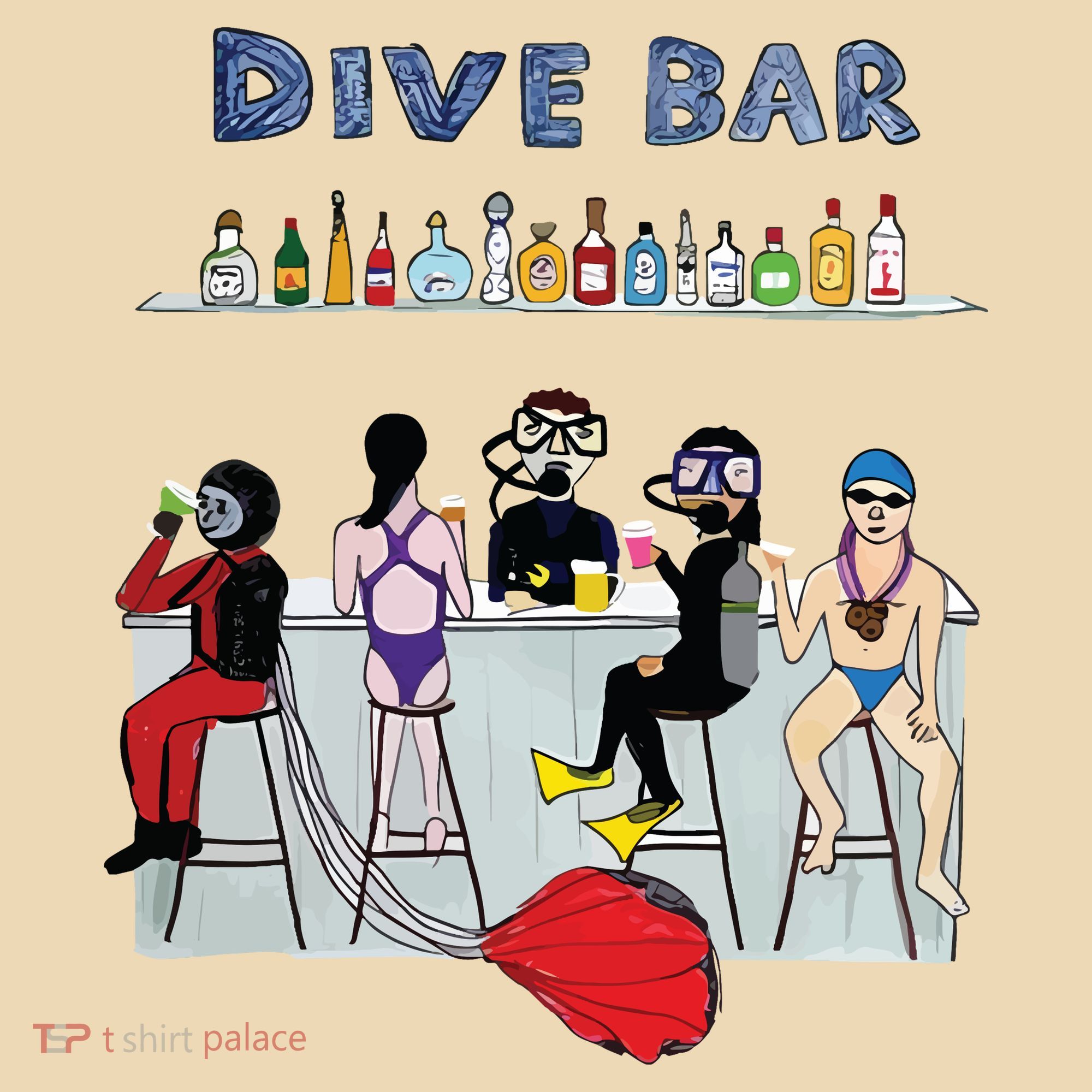 Dive Bar Tote Bag