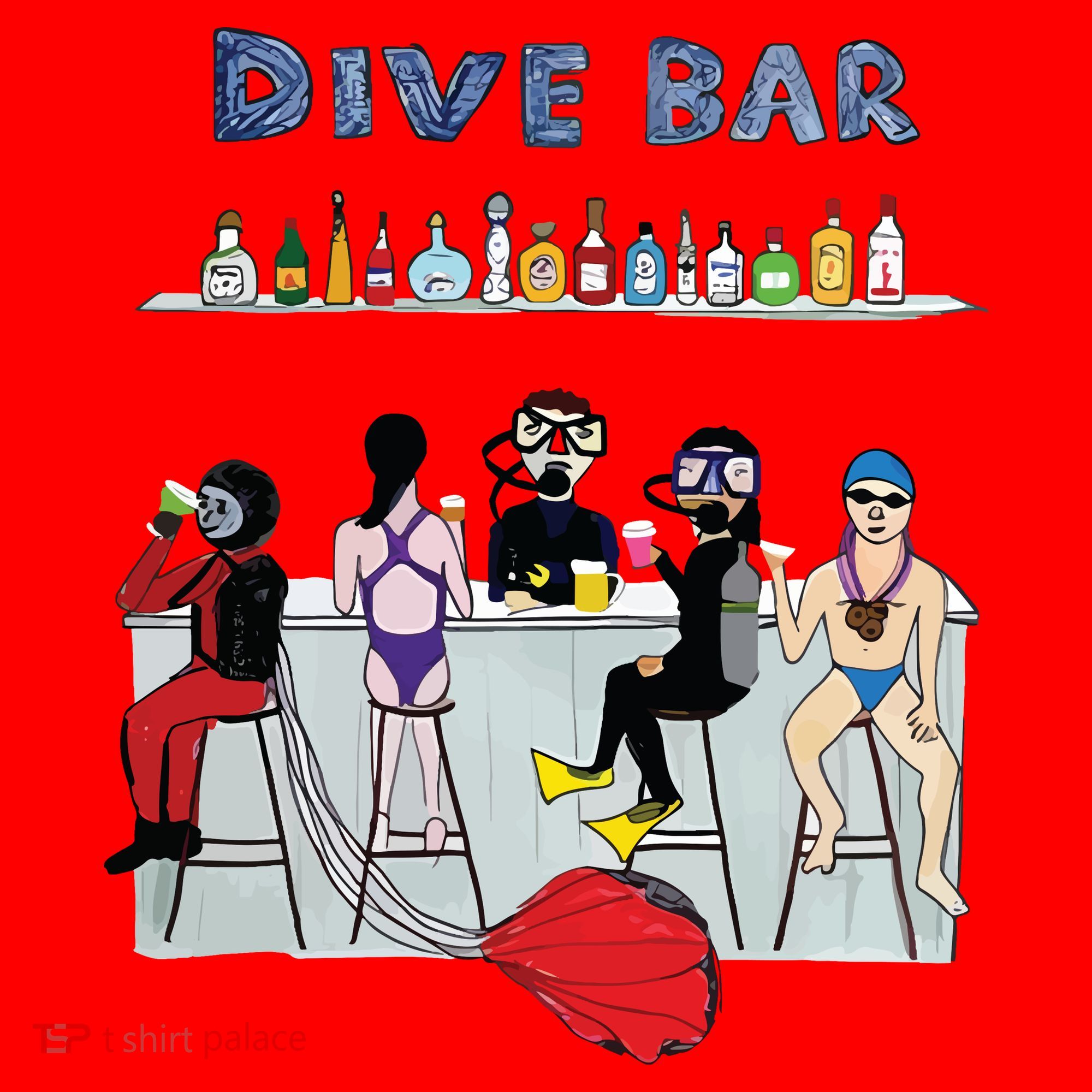 Dive Bar Santa Hat