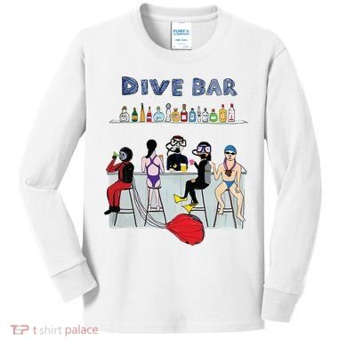 Dive Bar Kids Long Sleeve Shirt