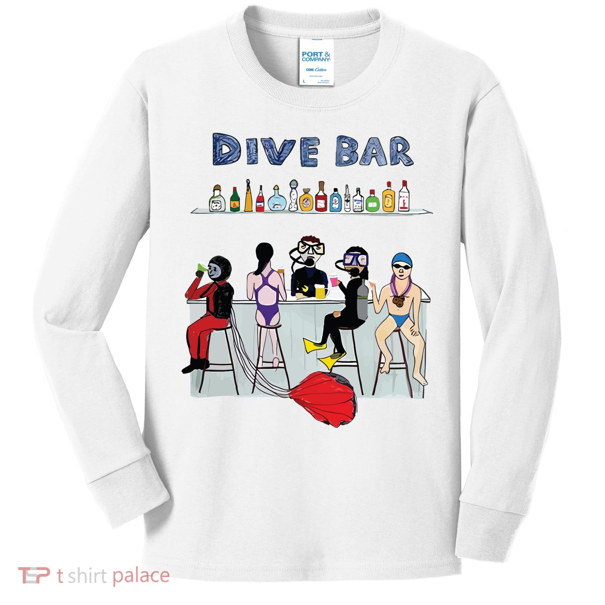 Dive Bar Kids Long Sleeve Shirt