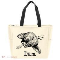 Dam Beaver Tote Bag thumb 0