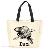 Dam Beaver Tote Bag thumb 0