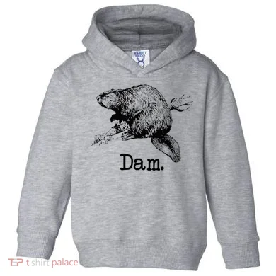 Dam Beaver Toddler Hoodie