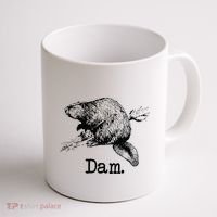 Dam Beaver Coffee Mug thumb 1