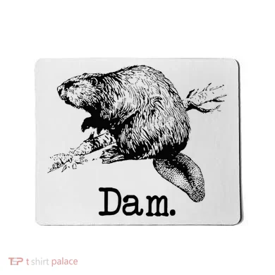 Dam Beaver Mousepad
