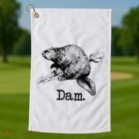 Dam Beaver Golf Towel thumb 1