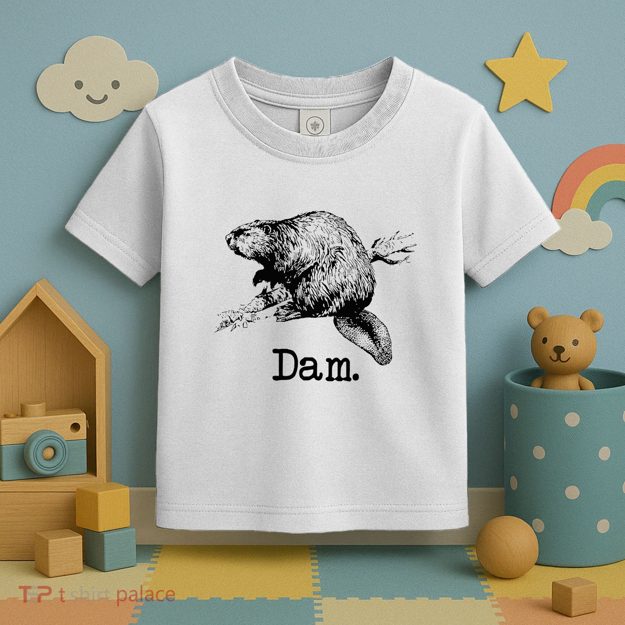 Dam Beaver Toddler T-Shirt
