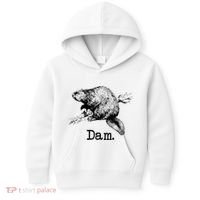 Dam Beaver Kids Hoodie thumb 0