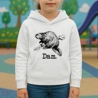 Dam Beaver Kids Hoodie thumb 3