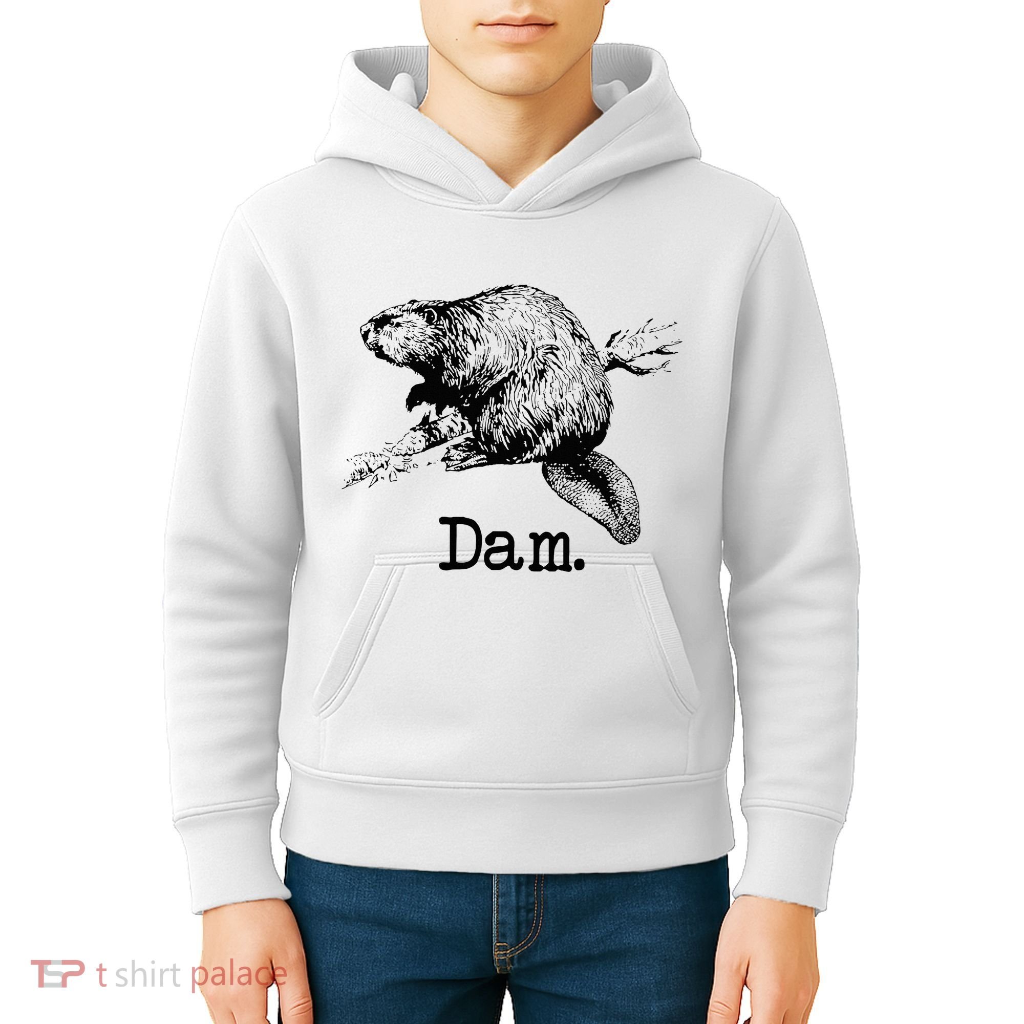 Dam Beaver Kids Hoodie