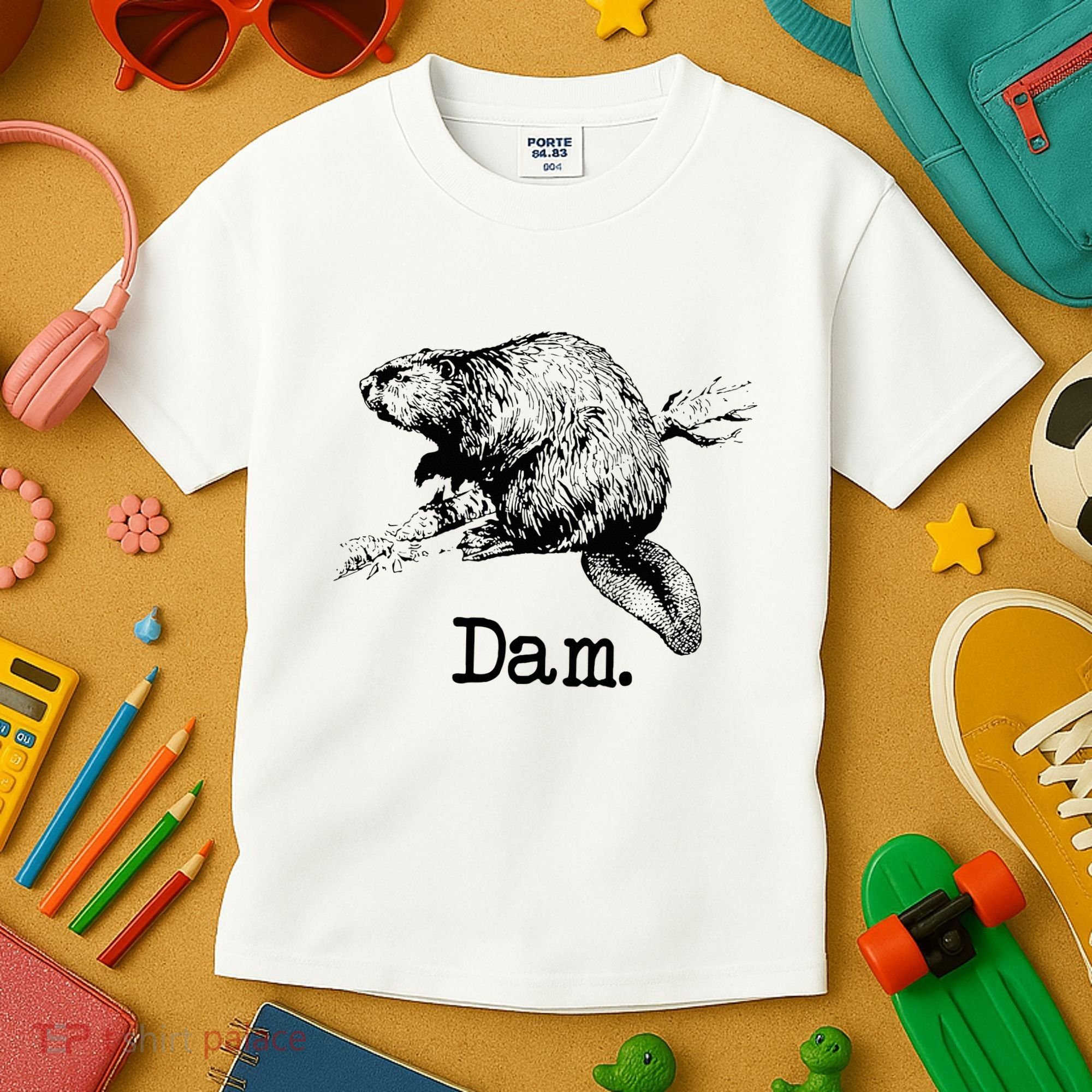 Dam Beaver Kids T-Shirt