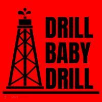 Drill Baby Drill Gas Oil Rig Funny Quote Santa Hat thumb 1