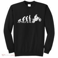 Dirt Bike Evolution Motorcycle Motocross Biker Women Sweatshirt thumb 0