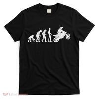 Dirt Bike Evolution Motorcycle Motocross Biker Women T-Shirt thumb 0