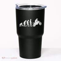 Dirt Bike Evolution Motorcycle Motocross Biker Women Tumbler thumb 0