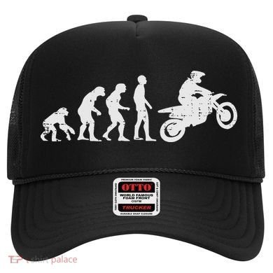 Dirt Bike Evolution Motorcycle Motocross Biker Women Hat