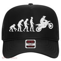 Dirt Bike Evolution Motorcycle Motocross Biker Women Hat thumb 0