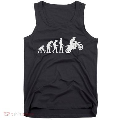 Dirt Bike Evolution Motorcycle Motocross Biker Women Tank Top
