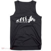 Dirt Bike Evolution Motorcycle Motocross Biker Women Tank Top thumb 0