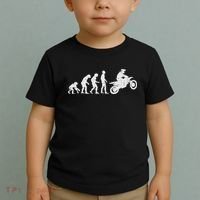 Dirt Bike Evolution Motorcycle Motocross Biker Women Toddler T-Shirt thumb 2