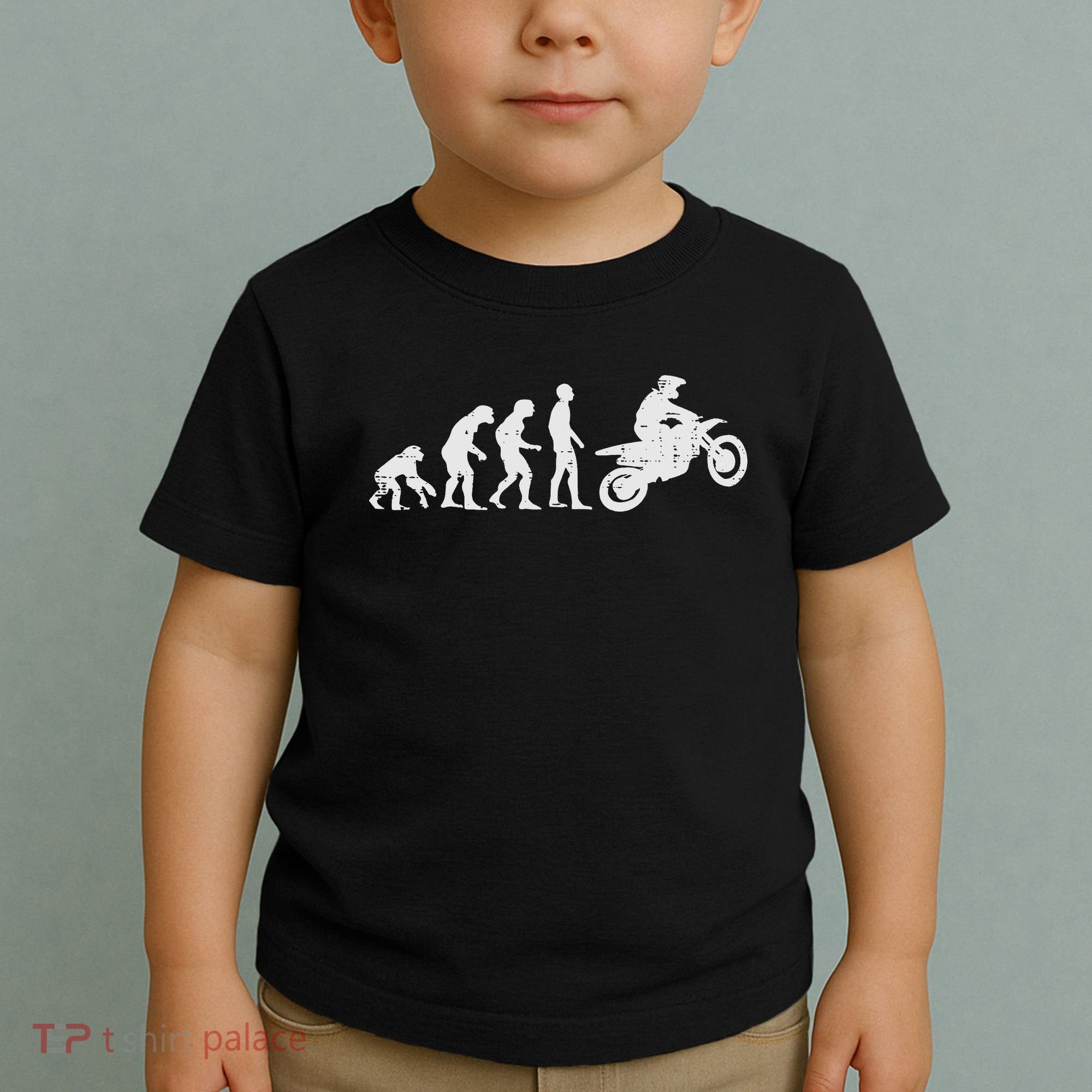Dirt Bike Evolution Motorcycle Motocross Biker Women Toddler T-Shirt