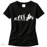 Dirt Bike Evolution Motorcycle Motocross Biker Women Women's T-Shirt thumb 0