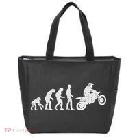 Dirt Bike Evolution Motorcycle Motocross Biker Women Tote Bag thumb 0