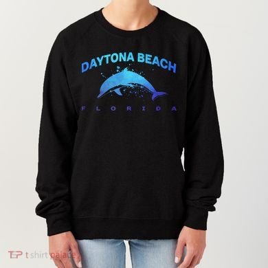 Daytona Beach Florida Dolphin Lover Spring Break Vacation Meaningful Gift Women's Sweatshirt