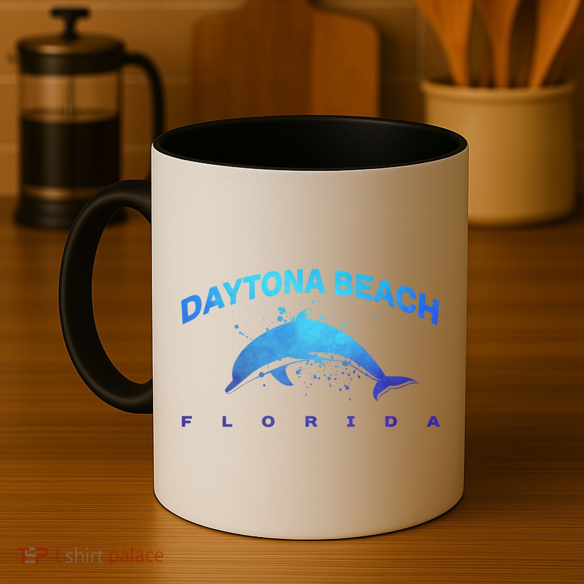 Daytona Beach Florida Dolphin Lover Spring Break Vacation Meaningful Gift Coffee Mug