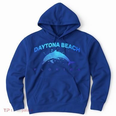 Daytona Beach Florida Dolphin Lover Spring Break Vacation Meaningful Gift Hoodie