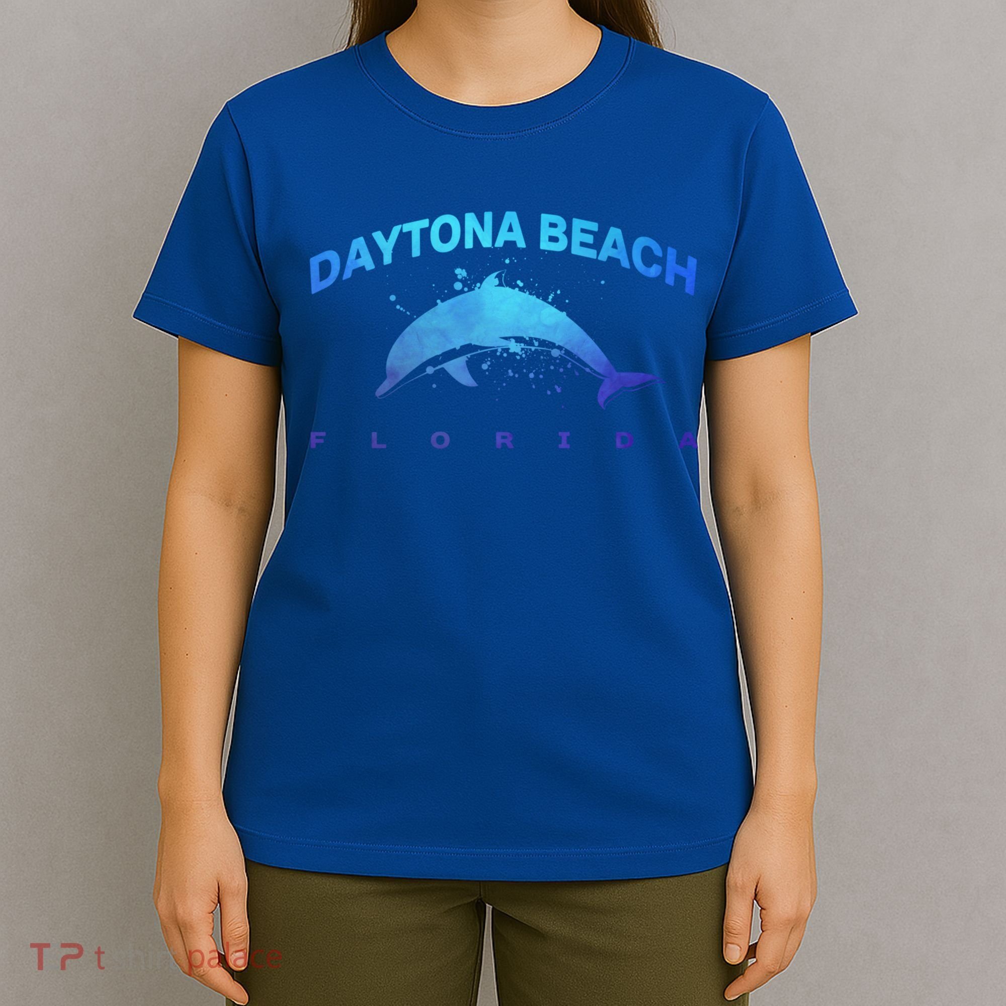 Daytona Beach Florida Dolphin Lover Spring Break Vacation Meaningful Gift T-Shirt
