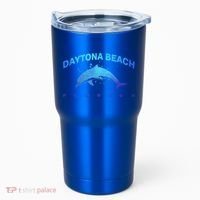 Daytona Beach Florida Dolphin Lover Spring Break Vacation Meaningful Gift Tumbler thumb 0