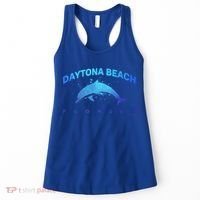 Daytona Beach Florida Dolphin Lover Spring Break Vacation Meaningful Gift Women's Tank Top thumb 0