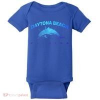 Daytona Beach Florida Dolphin Lover Spring Break Vacation Meaningful Gift Baby Bodysuit thumb 0