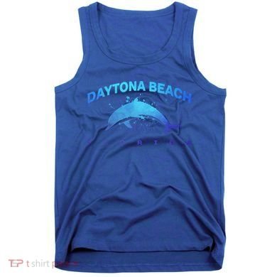 Daytona Beach Florida Dolphin Lover Spring Break Vacation Meaningful Gift Tank Top