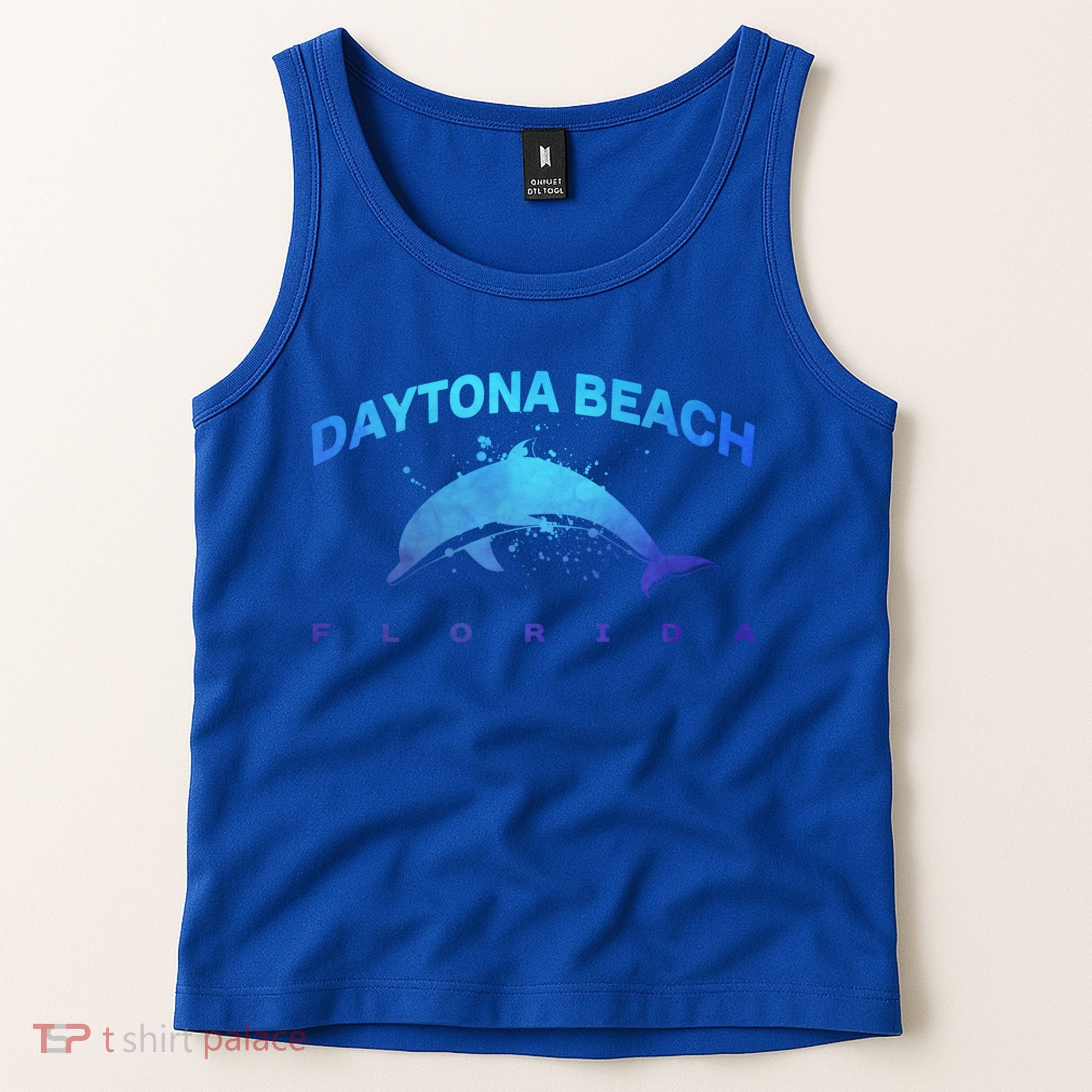 Daytona Beach Florida Dolphin Lover Spring Break Vacation Meaningful Gift Tank Top
