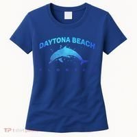 Daytona Beach Florida Dolphin Lover Spring Break Vacation Meaningful Gift Women's T-Shirt thumb 0