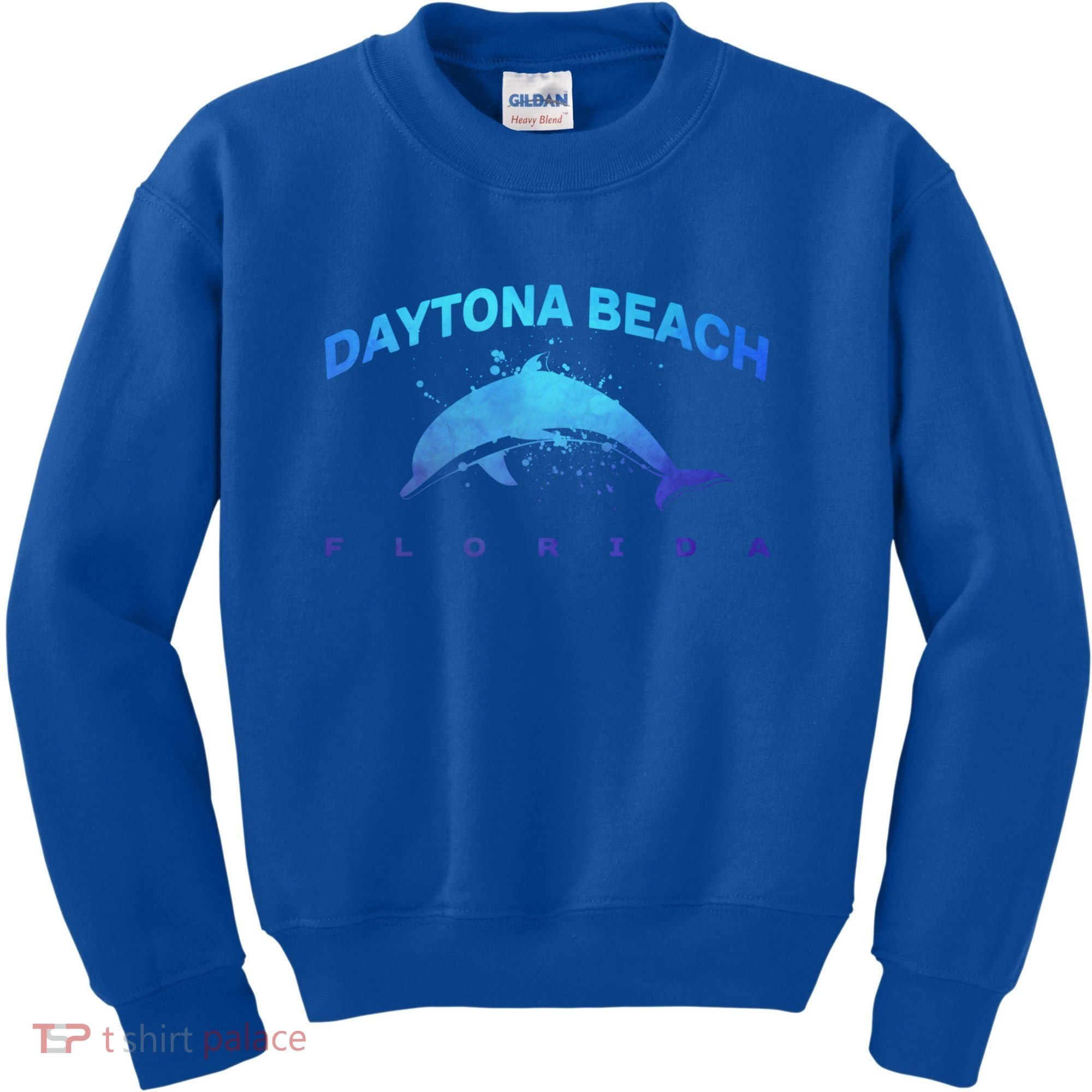 Daytona Beach Florida Dolphin Lover Spring Break Vacation Meaningful Gift Kids Sweatshirt