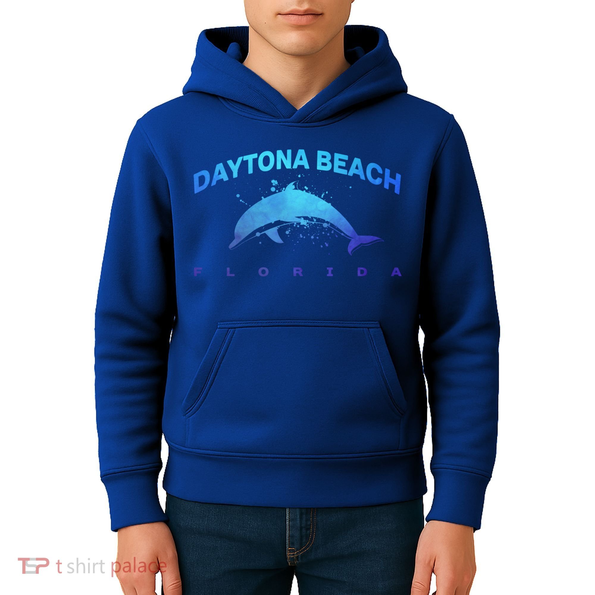 Daytona Beach Florida Dolphin Lover Spring Break Vacation Meaningful Gift Kids Hoodie
