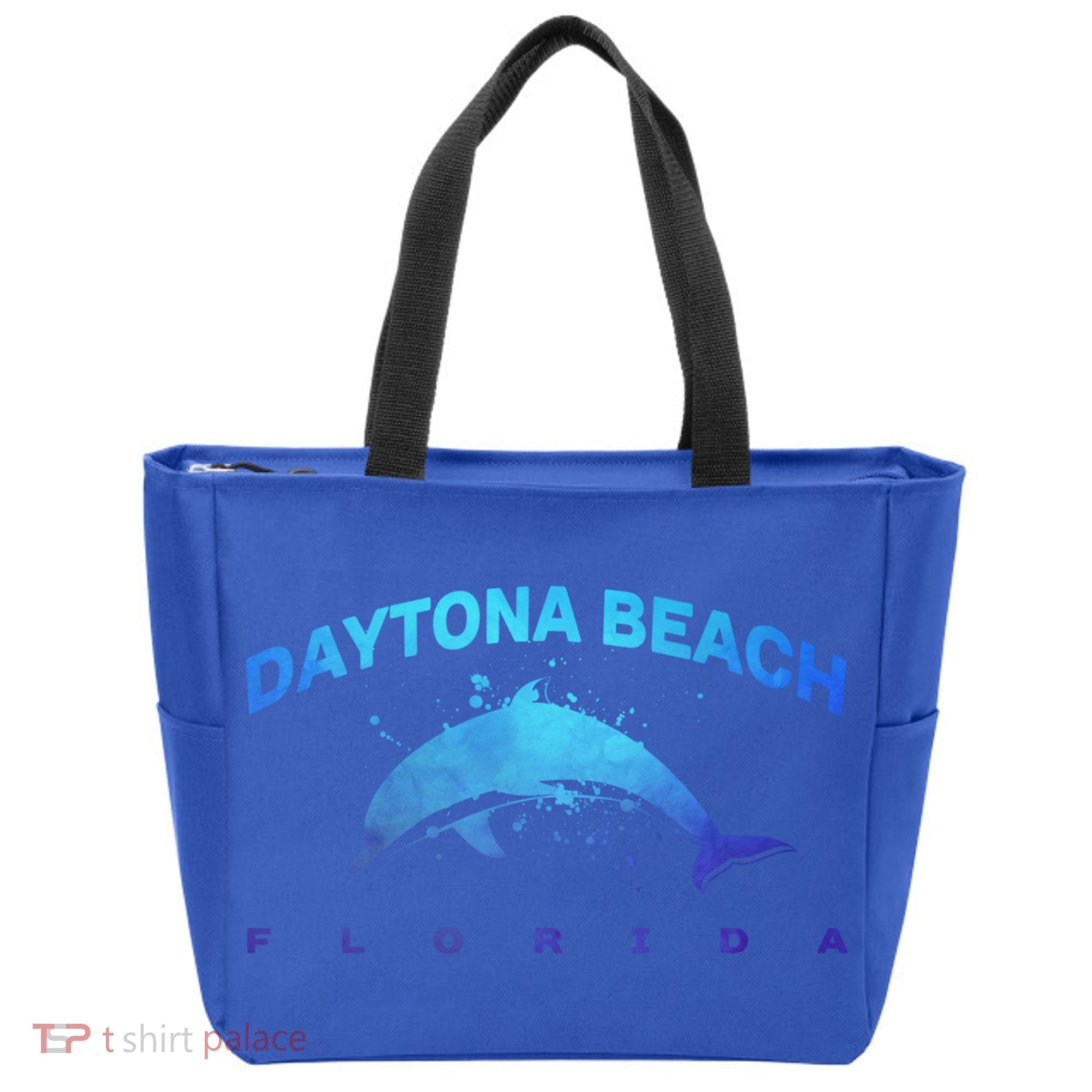Daytona Beach Florida Dolphin Lover Spring Break Vacation Meaningful Gift Tote Bag