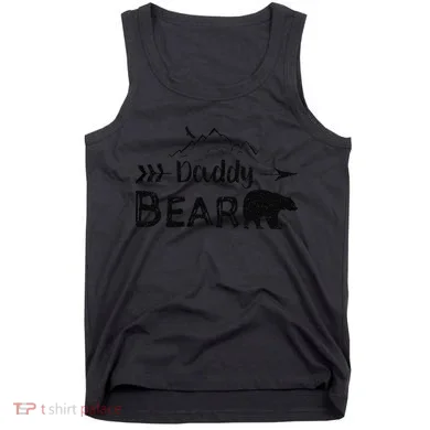 Daddy Bear Fathers Day Tank Top