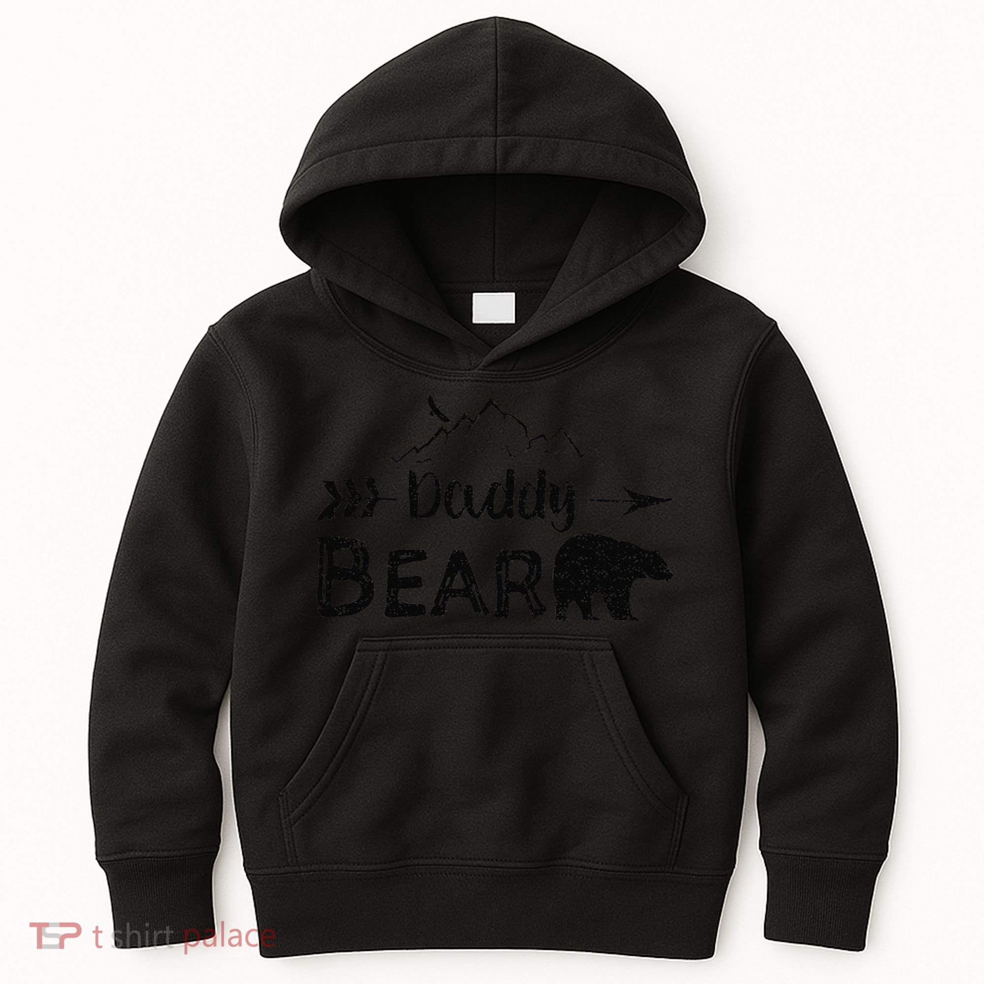 Daddy Bear Fathers Day Kids Hoodie