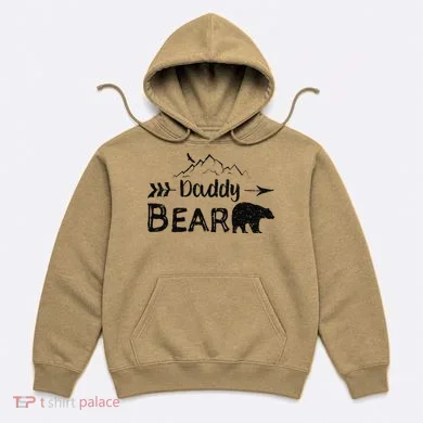 Daddy Bear Fathers Day Hoodie