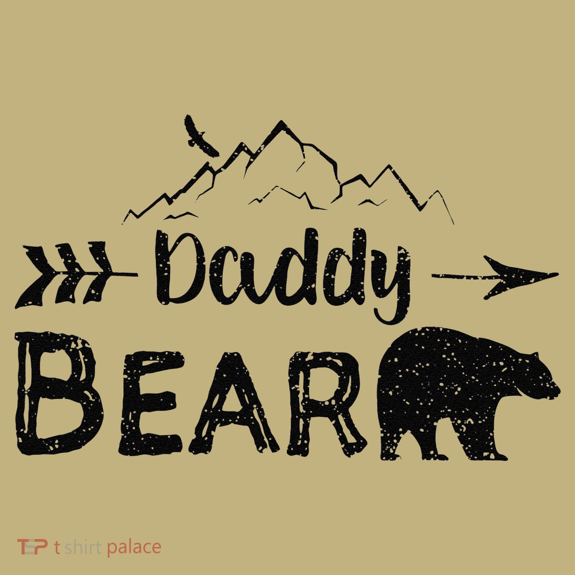 Daddy Bear Fathers Day Hoodie