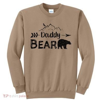 Daddy Bear Fathers Day Sweatshirt