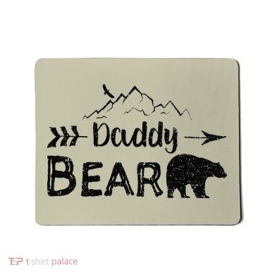 Daddy Bear Fathers Day Mousepad
