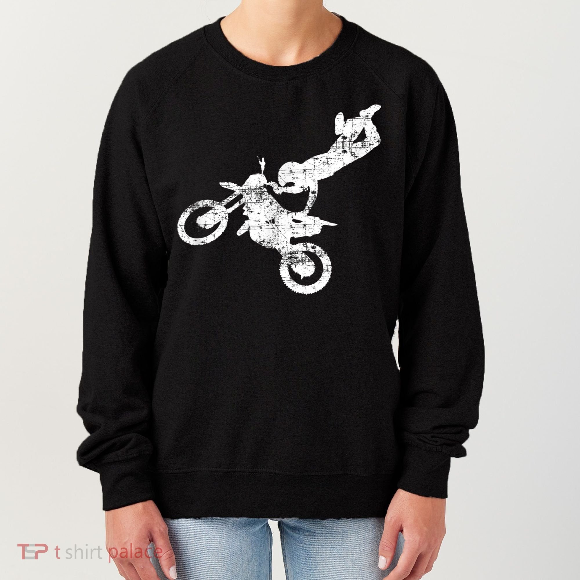 DIRT BIKE FREESTYLE Motocross Enduro Women's Sweatshirt